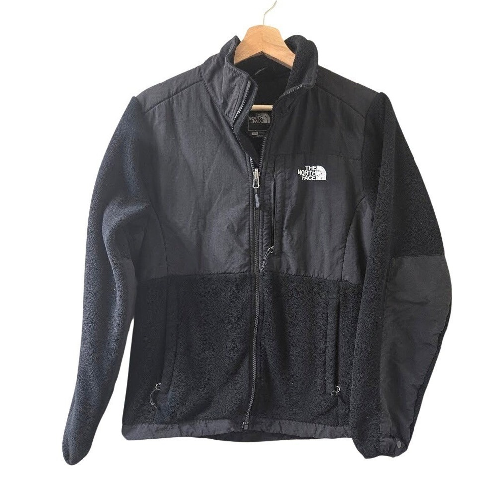 The North Face Women's‎ Black Polartec Fleece Jacket Full Zip Outdoor Size M